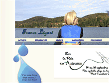 Tablet Screenshot of francelegare.com